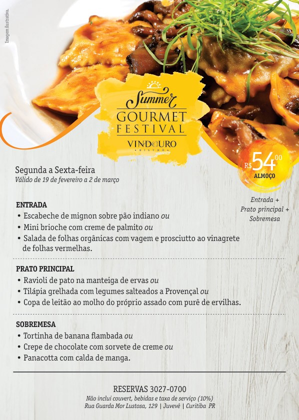 Summer Gourmet Festival - Restaurante Vindouro