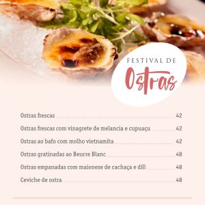 Festival de Ostras - Restaurante Vindouro