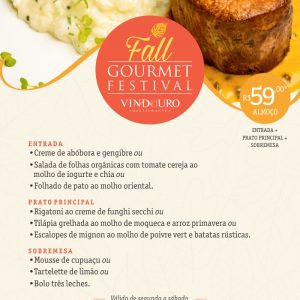 Fall Gourmet Festival - Restaurante Vindouro