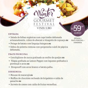 Winter Gourmet Festival - Restaurante Vindouro