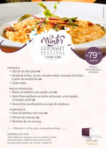 Winter Gourmet Festival Vindouro